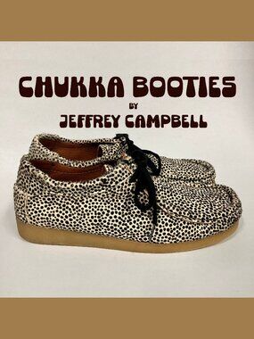 *NEW* Jeffrey Campbell Pony (?) Fur Chukka Booties! Size 39 (runs small!). CUTE!
